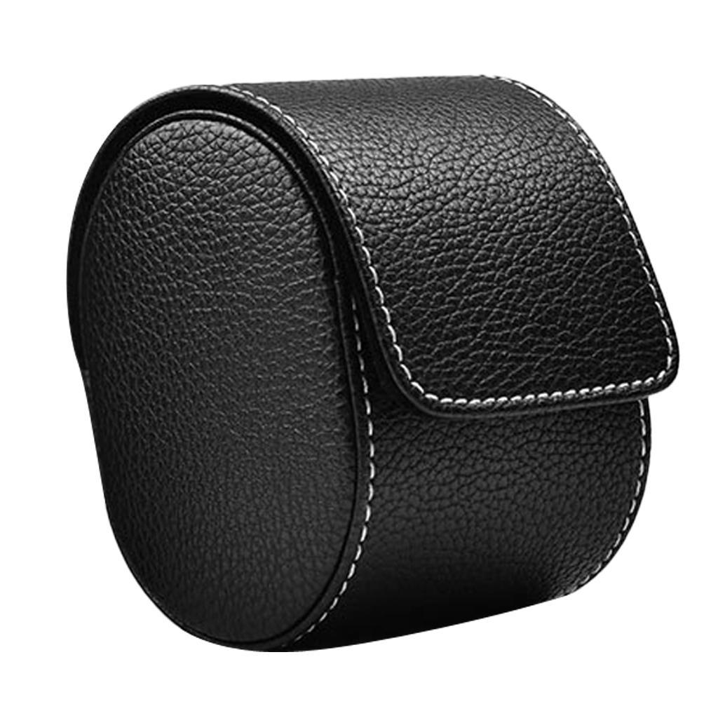PU Leather Watch Storage Case Velvet Watch Organizer Box Jewelry Bag
