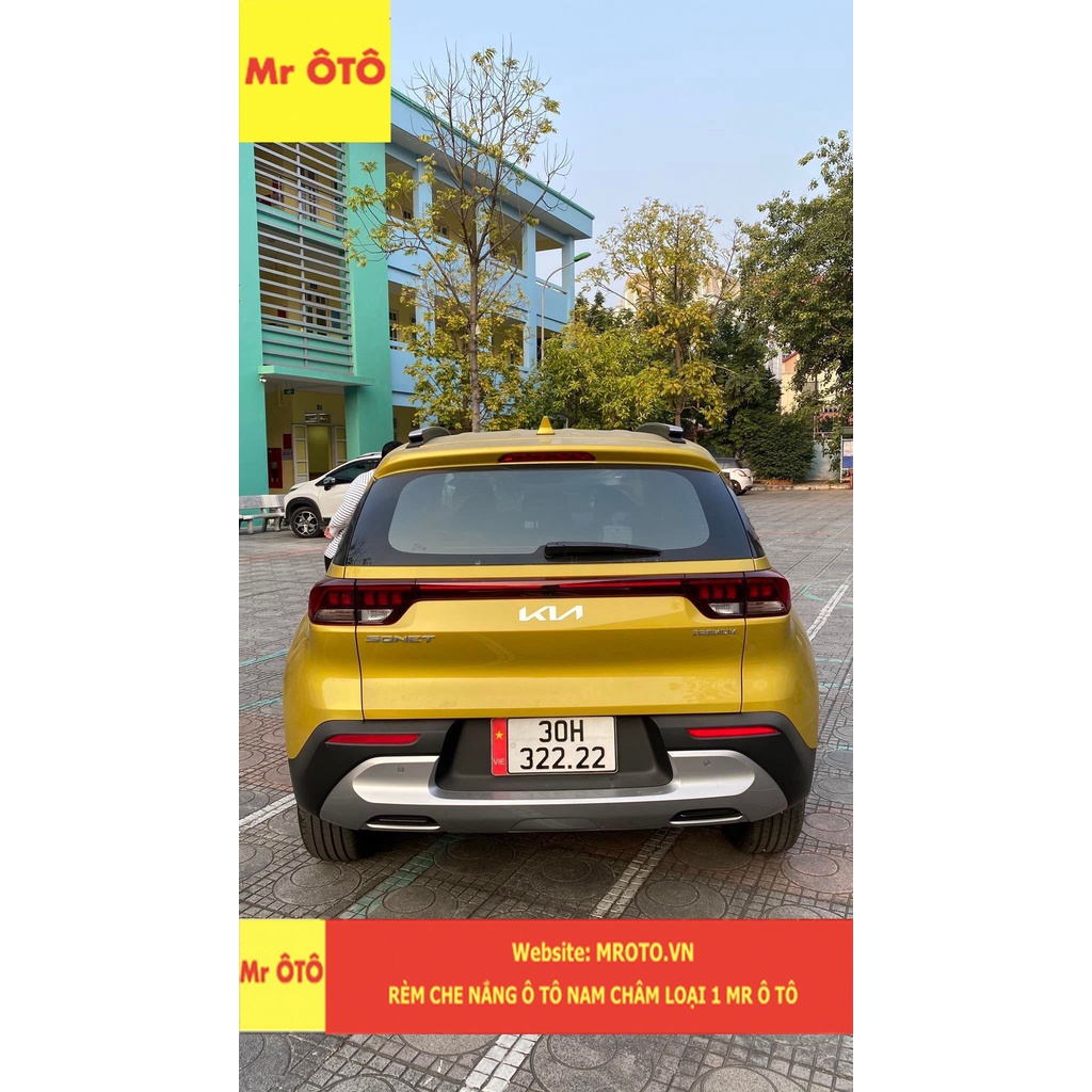 Rèm Che Nắng Xe Kia Sonet Hàng Loại 1 MR.ÔTÔ -Bảo Hành 2 Năm