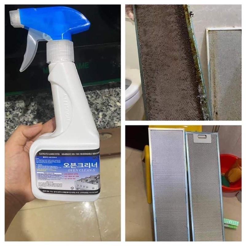 Tẩy dầu mỡ nhà bếp OVEN CLEAN _S 400ml nhập khẩu Hàn Quốc