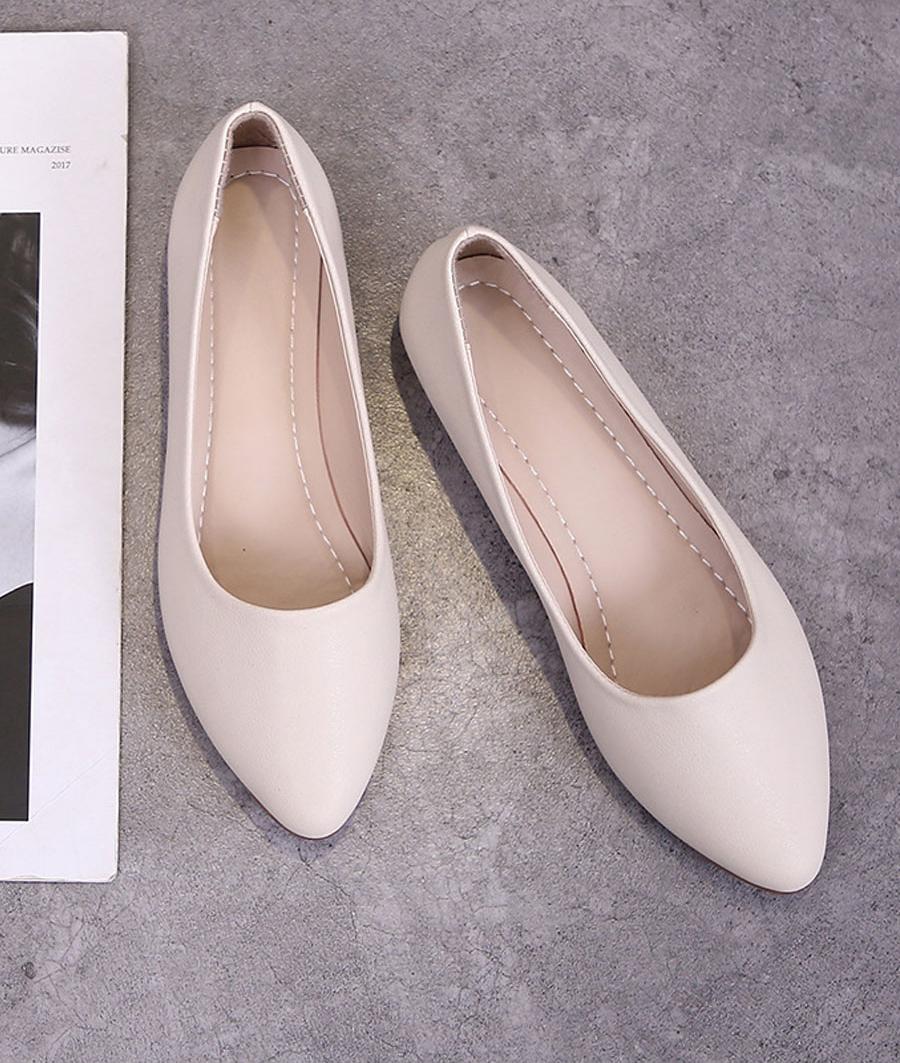Giày búp bê nữ phong cách công sở kiểu dáng cơ bản V195