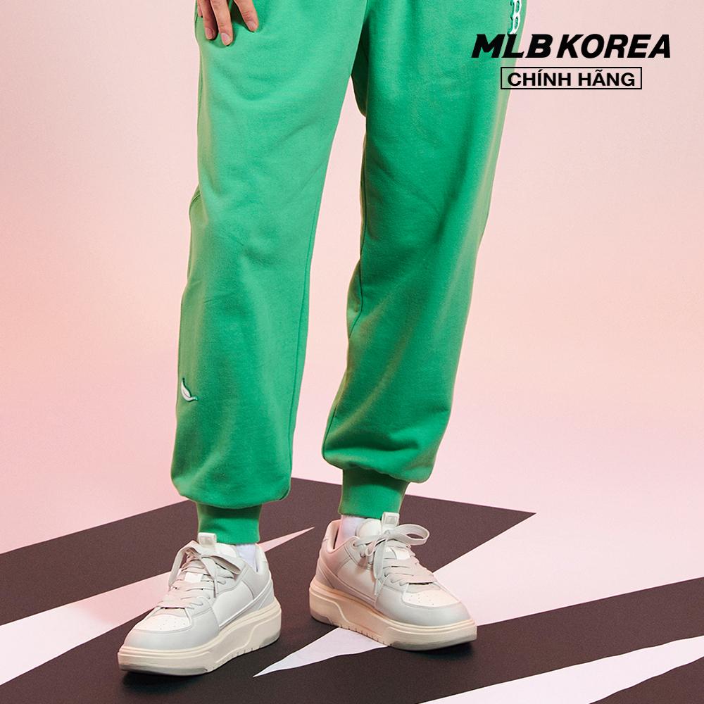 MLB - Quần jogger unisex lưng thun Medium Logo Organic 3APTD0131