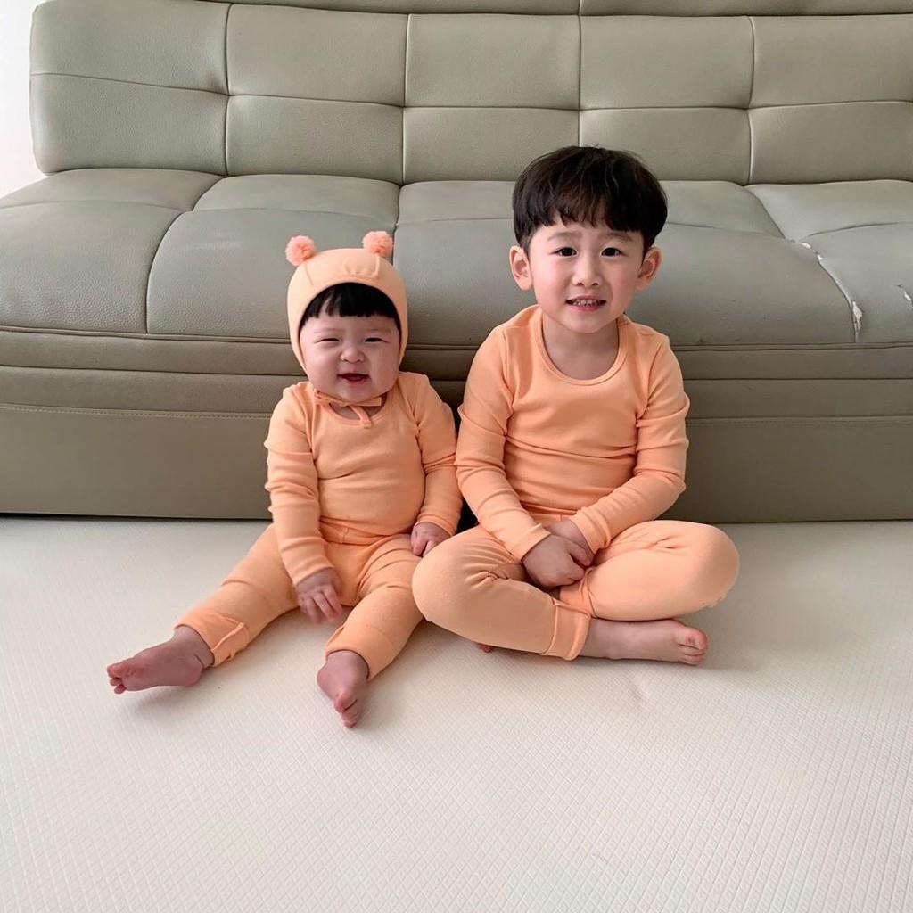 Bộ Dài Tay Cotton Cho Bé