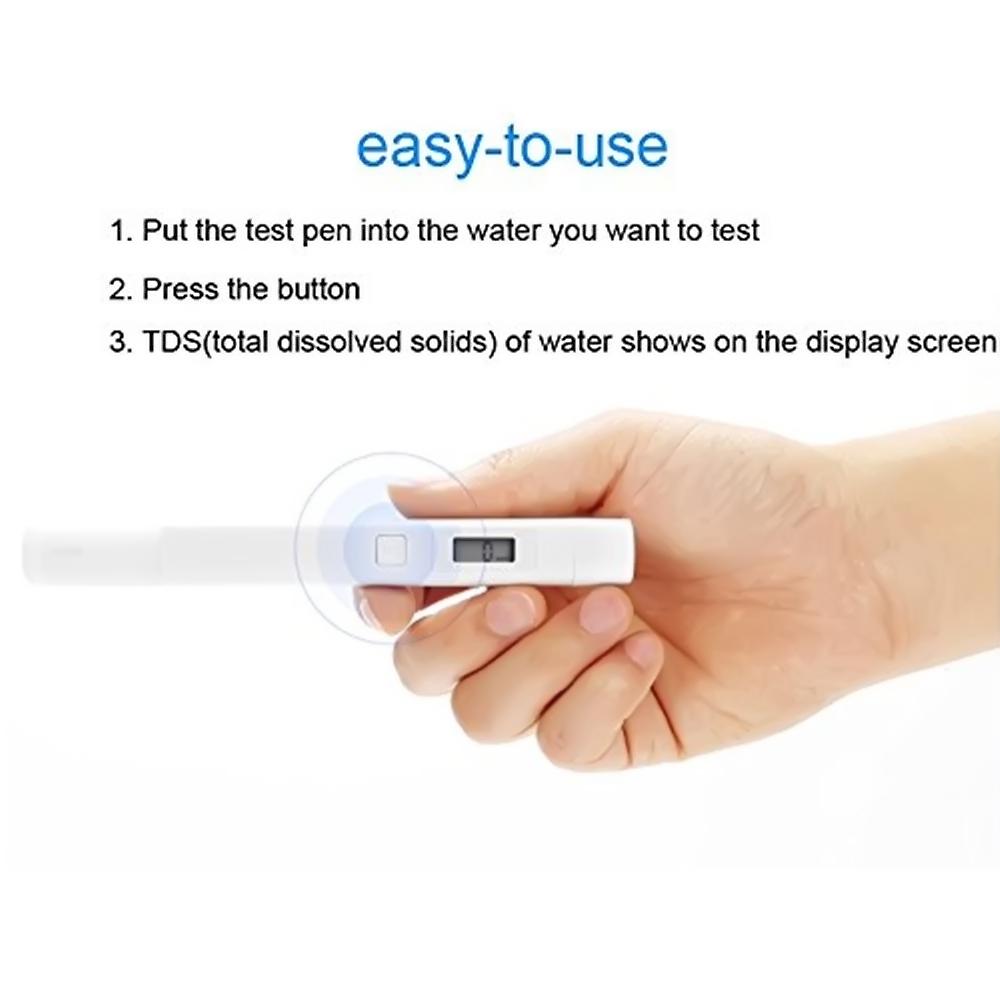 Xiaomi Professional Portable TDS Meter Detection Pen Digital Water Filter Measuring Quality Purity Pocket Tester IPX6