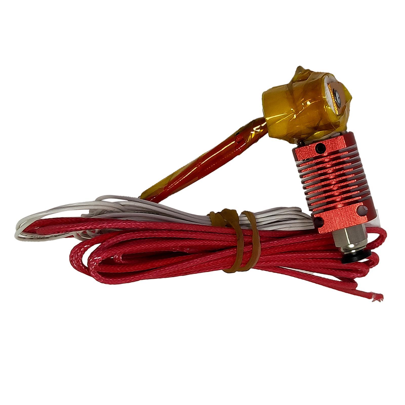 Assembled Extruder Hot End  1.75MM 0.4MM Brass Nozzle for Ender-3