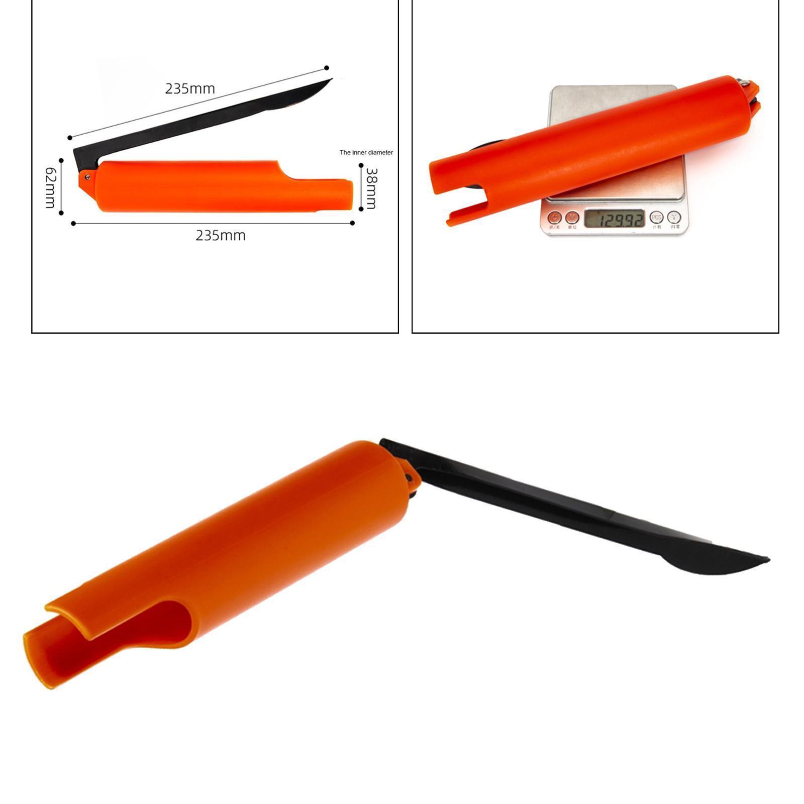 2xFishing Rod Stand Pole Holder Insert Ground Folding Tool Stainless Steel