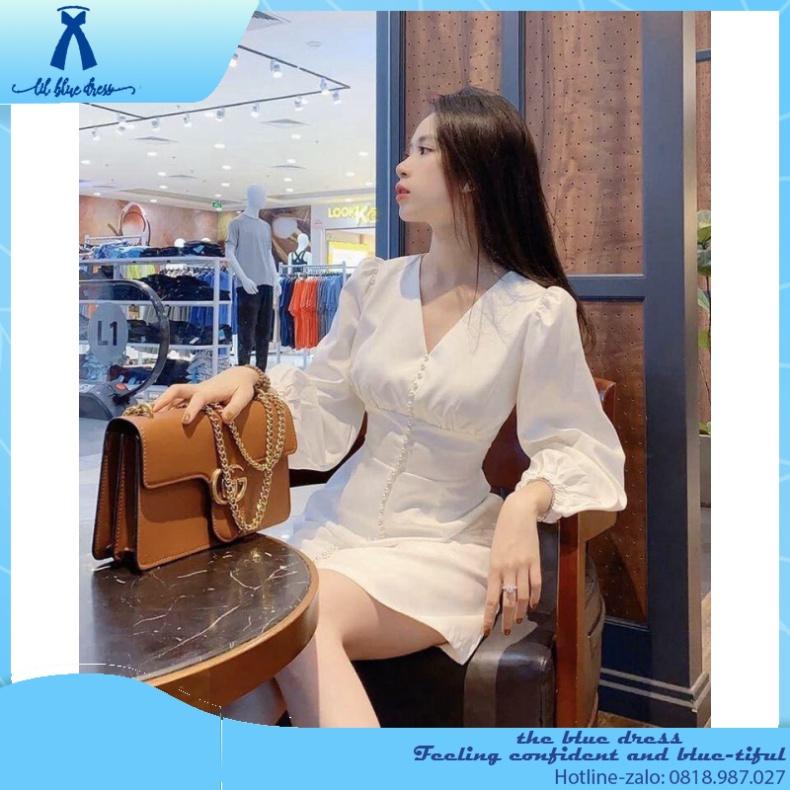 QUẢNG CHÂU CAO CẤP Đầm Dự Tiệc Trắng Cổ Tim Tay Phồng lady bigsize công chúa tiệc cưới giá rẻ đẹp size lớ