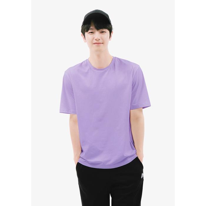 Áo thun trơn cổ tròn nam - Basic plus Round neck t-shirt for men - LM21161001