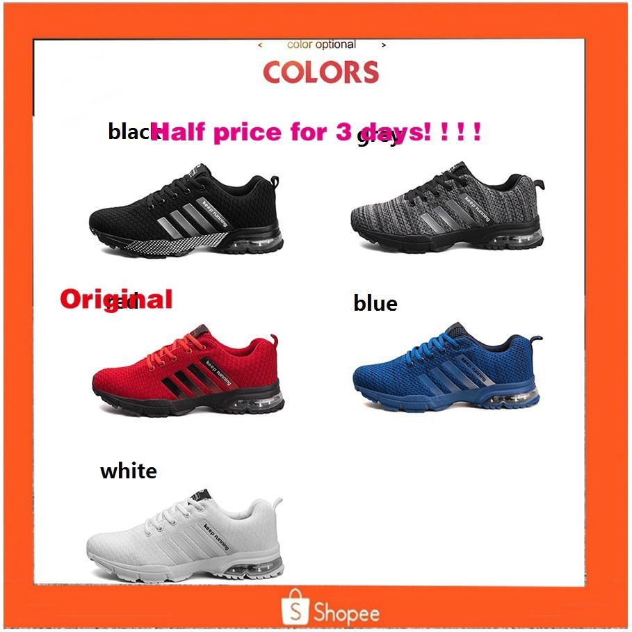 Plus Size 36-47 Sport Shoes Men Women Lightweight Cushion Running Training Shoes