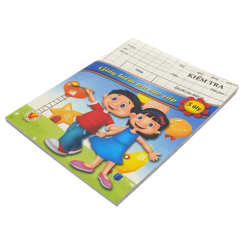 Bộ 3 Giấy Kiểm Tra Cao Cấp 5 Ôly- Cnclc Đl 80 (Đóng Cuốn)