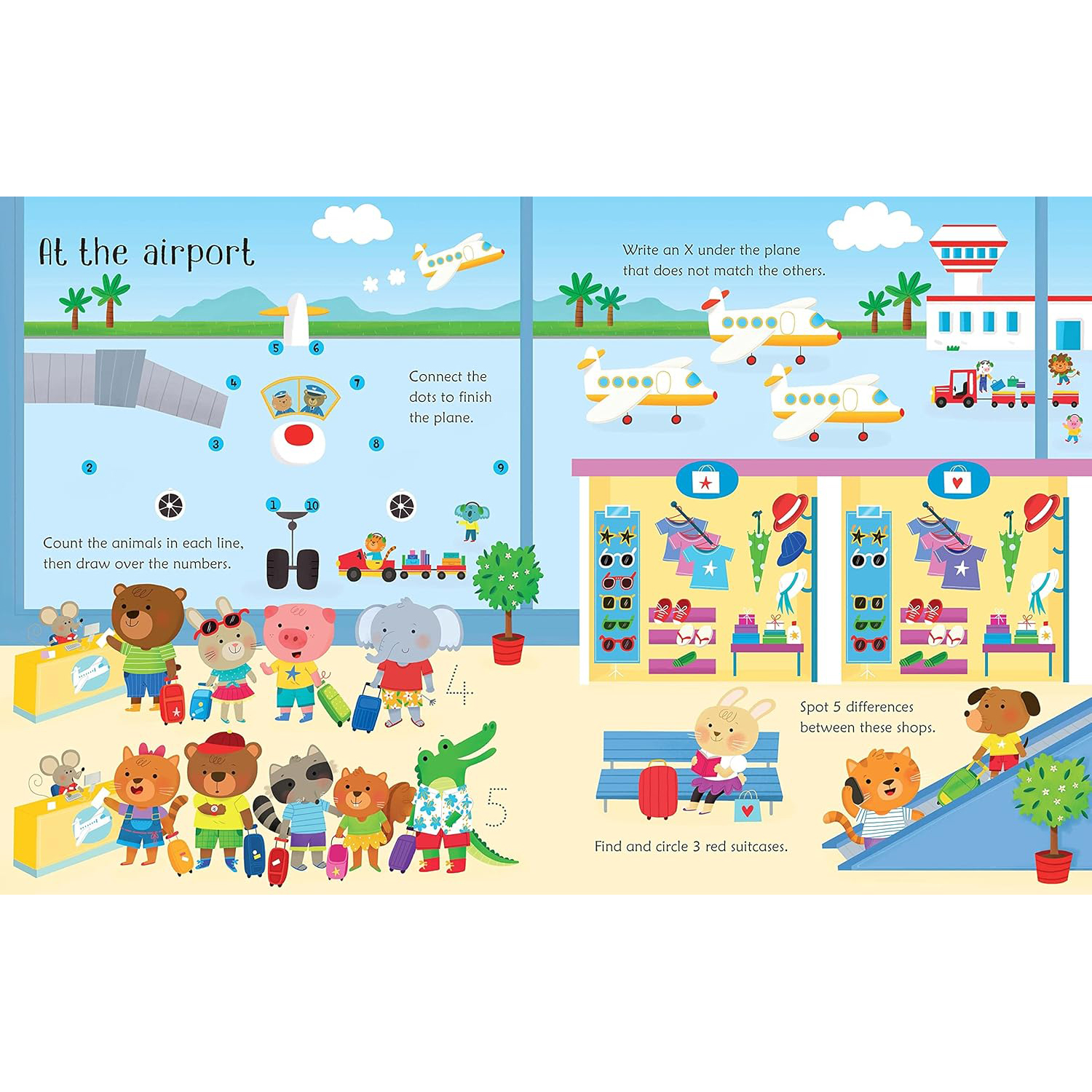 Wipe-Clean: Travel Activities