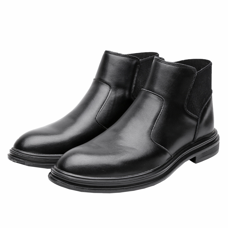 Giày Boot (bốt) Chelsea, giày cổ cao big size cỡ lớn cho nam chân to cân đối - BT108