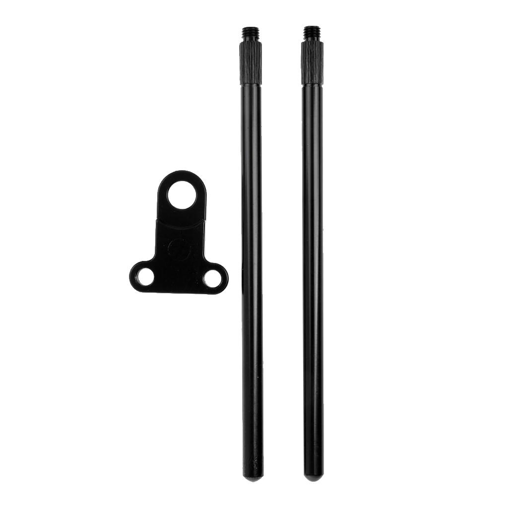 Aluminium Alloy Snag Bars Ears Connect with Bite Alarms Windproof Windshield Anti Falling Snag Bar Carp Fishing Tackle