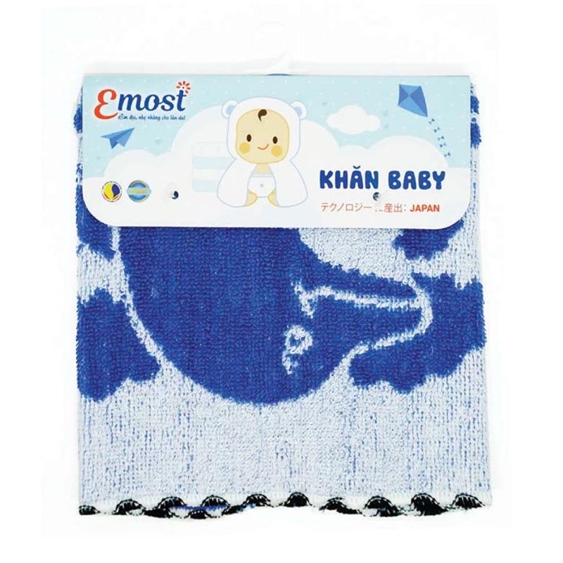 Khăn mặt trẻ em, khăn mặt cho bé cotton mềm mại, dày nhẹ, thấm hút thương hiệu eross