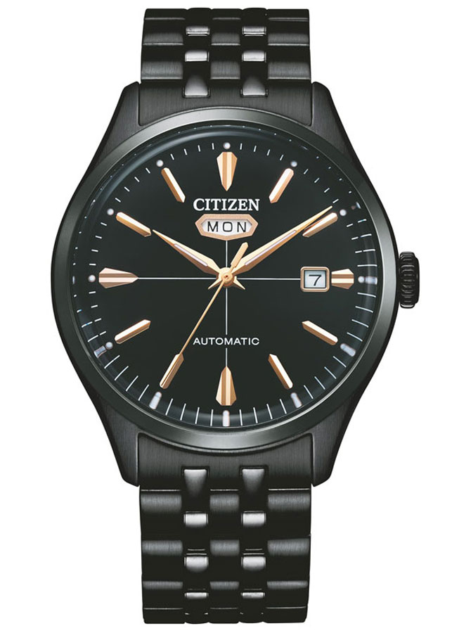 Đồng Hồ Citizen C7 Dây Thép Không Gỉ NH8395-77E - Mặt Đen