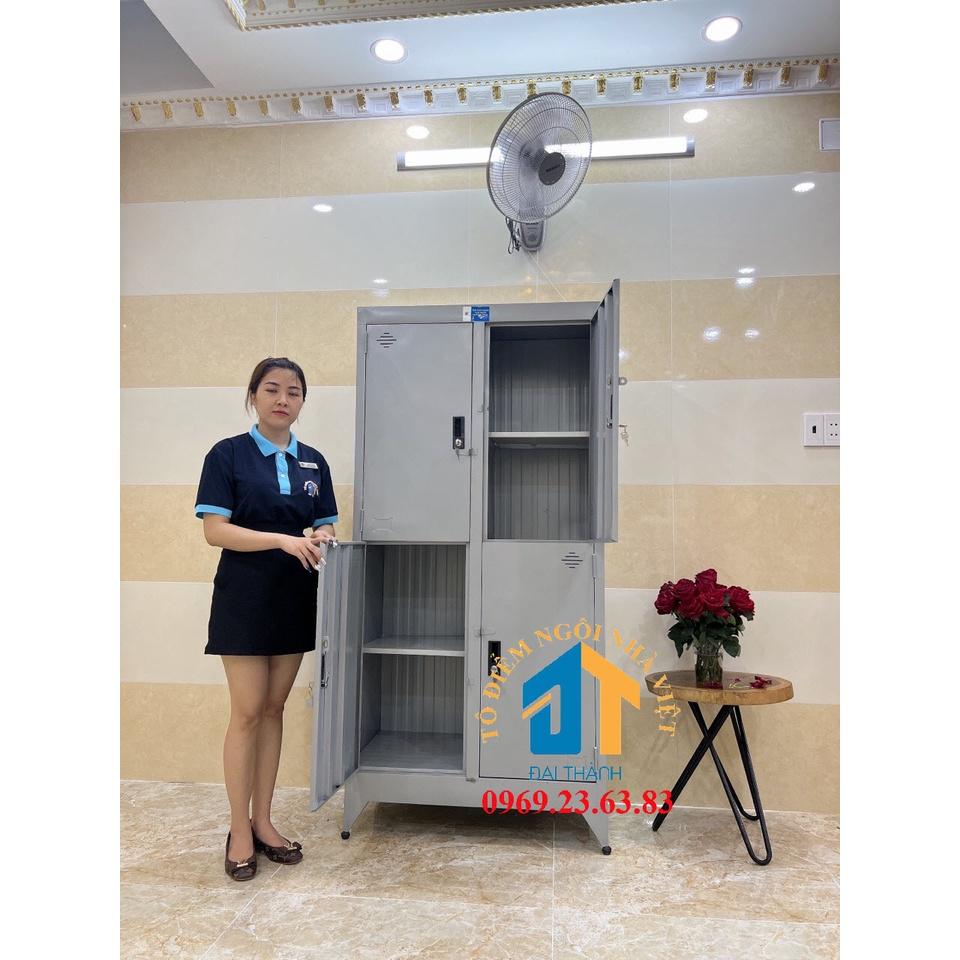 Tủ hồ sơ văn phòng 4 cửa cao 1m8 Đại Thành