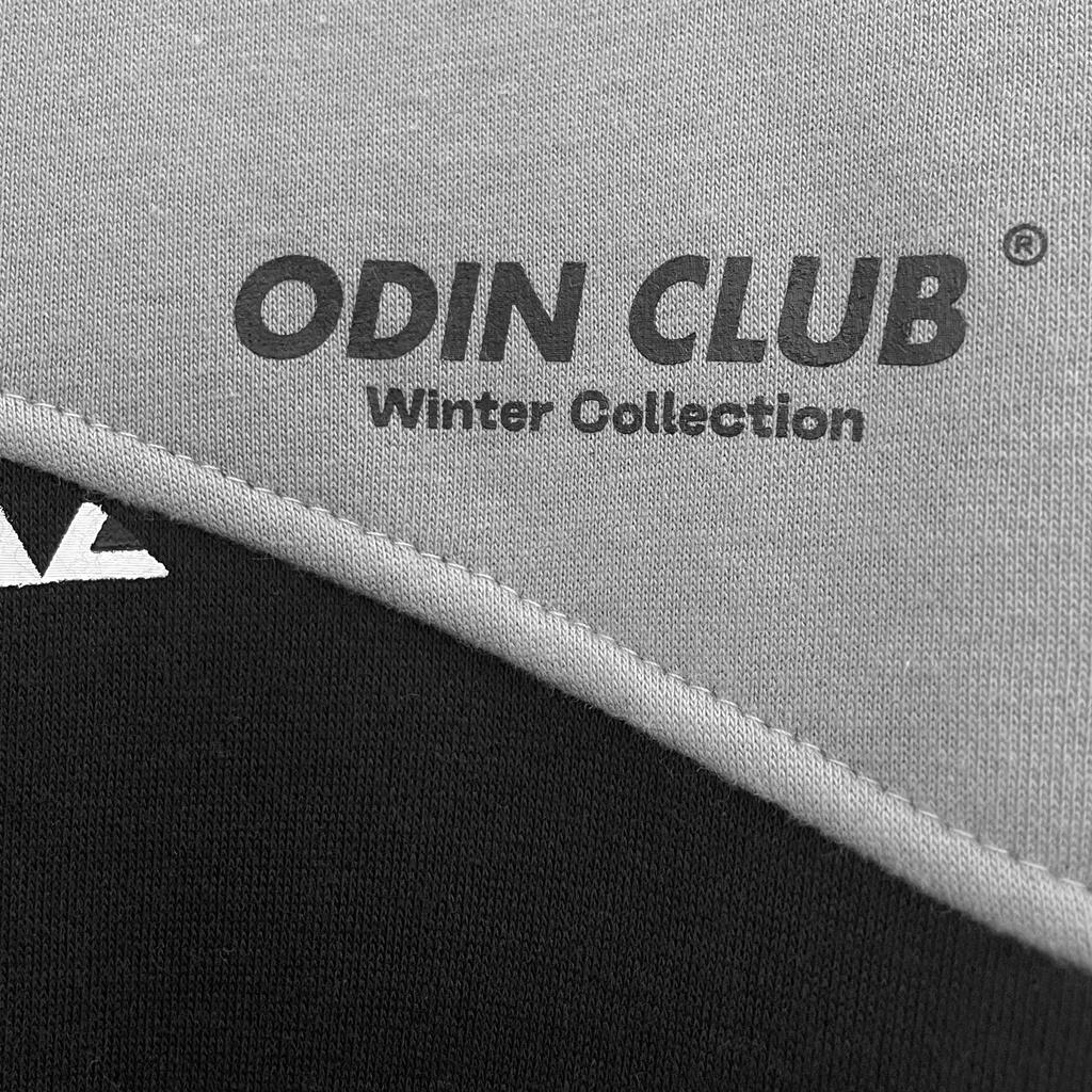 Áo hoodie oversize ODIN CLUB Wave Mix, Áo hoodie phối form rộng nam nữ ODIN, Local Brand ODIN CLUB