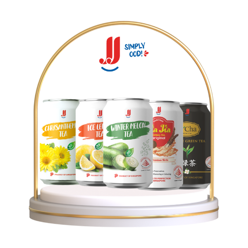 Lốc 6 Lon Bí Đao JJ - Thương hiệu Singapore