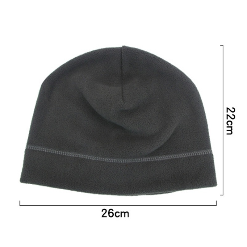 Unisex ấm áp vải lông cừu mũ cổ điển Tactical Windproof ngoài trời Phụ kiện đi bộ câu cá đi xe đạp săn quân quân sự Color: Orange