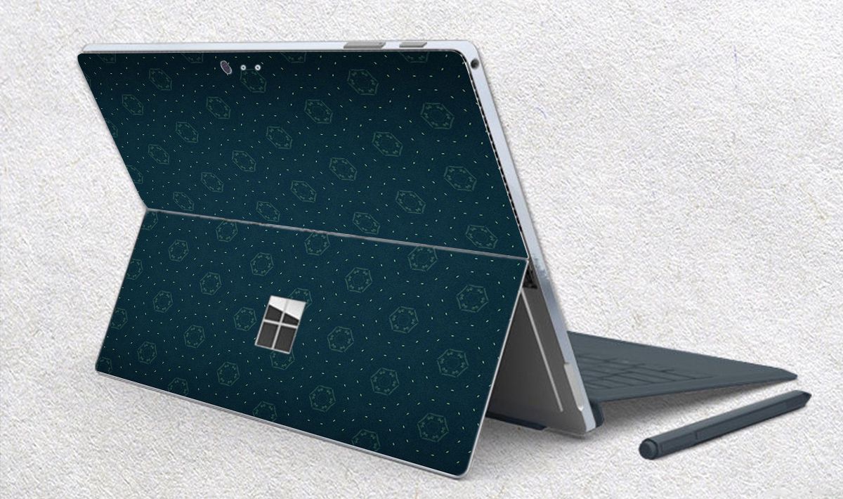 Skin dán hình Hoa văn sticker x38 cho Surface Go, Pro 2, Pro 3, Pro 4, Pro 5, Pro 6, Pro 7, Pro X