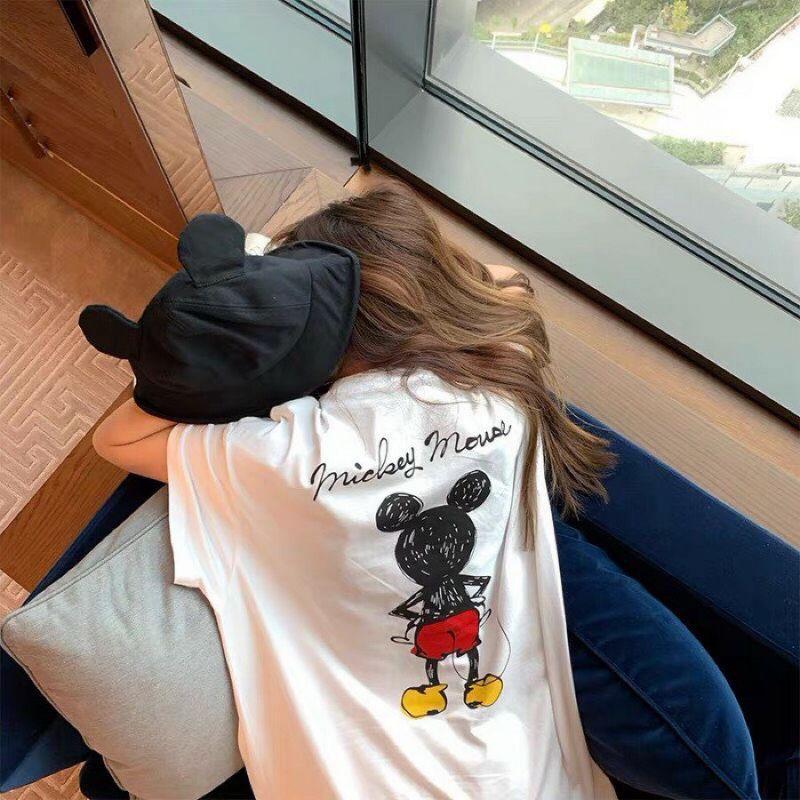 ẢNH THẬT - Áo thun Mickey hot trend in trước sau