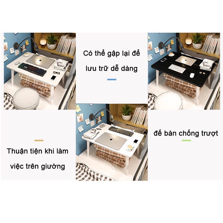 Bàn học nhựa gấp gọn siêu tiện lợi