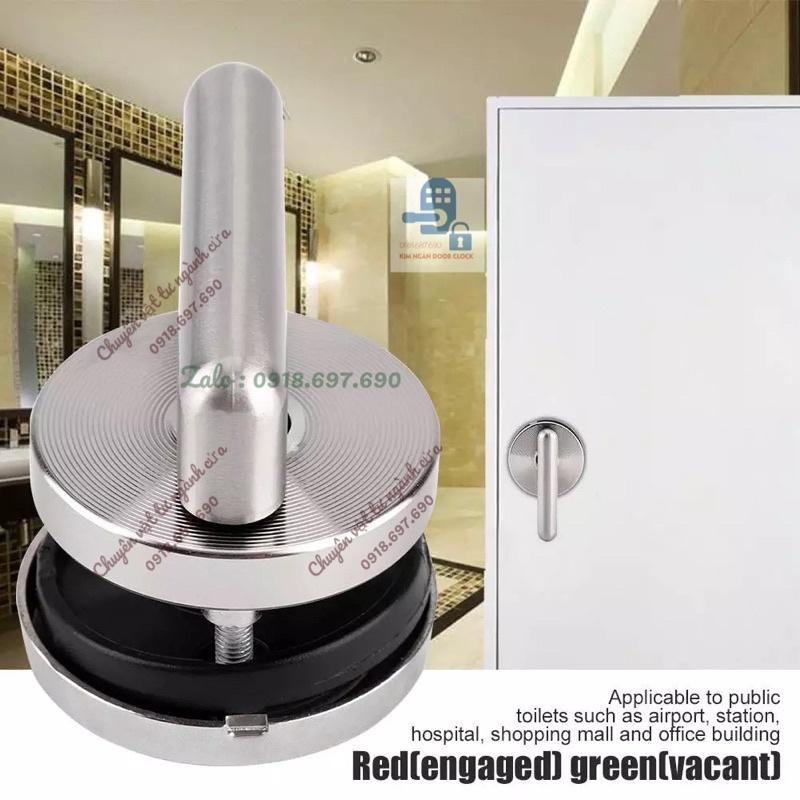 Chốt vệ sinh xanh đỏ - WC cao cấp