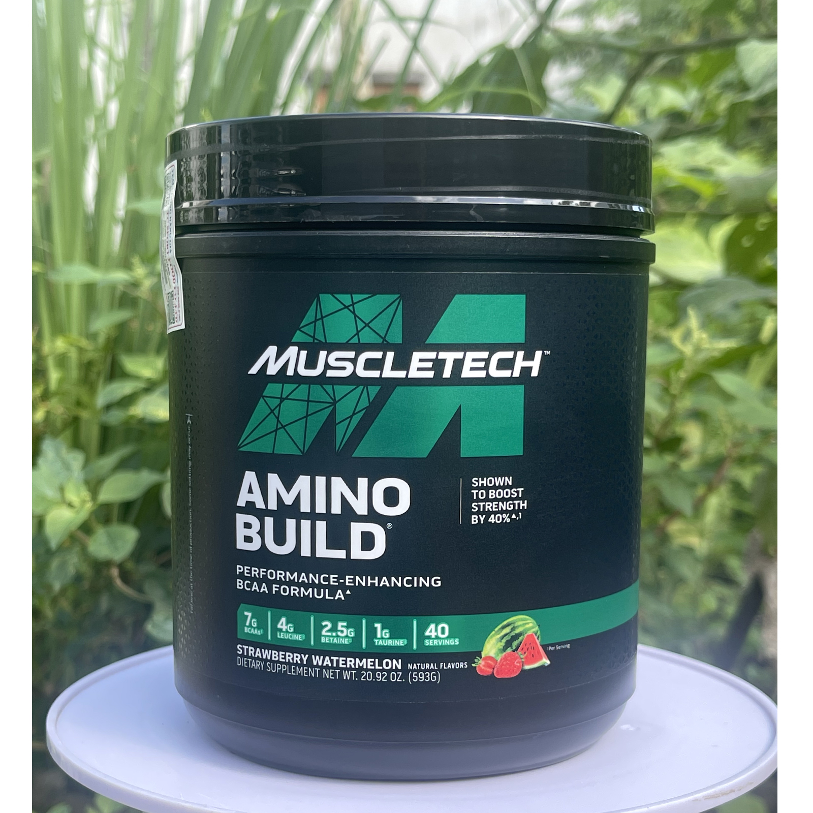 BCAA Amino Build của Muscle Tech hỗ trợ phục hồi cơ, chống dị hóa cơ, tăng sức bền sức mạnh vượt trội, đốt mỡ, giảm cân, giảm mỡ bụng mạnh mẽ cho người tập thể thao