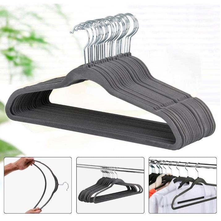 Bộ 50 móc treo quần áo VELVET HANGERS