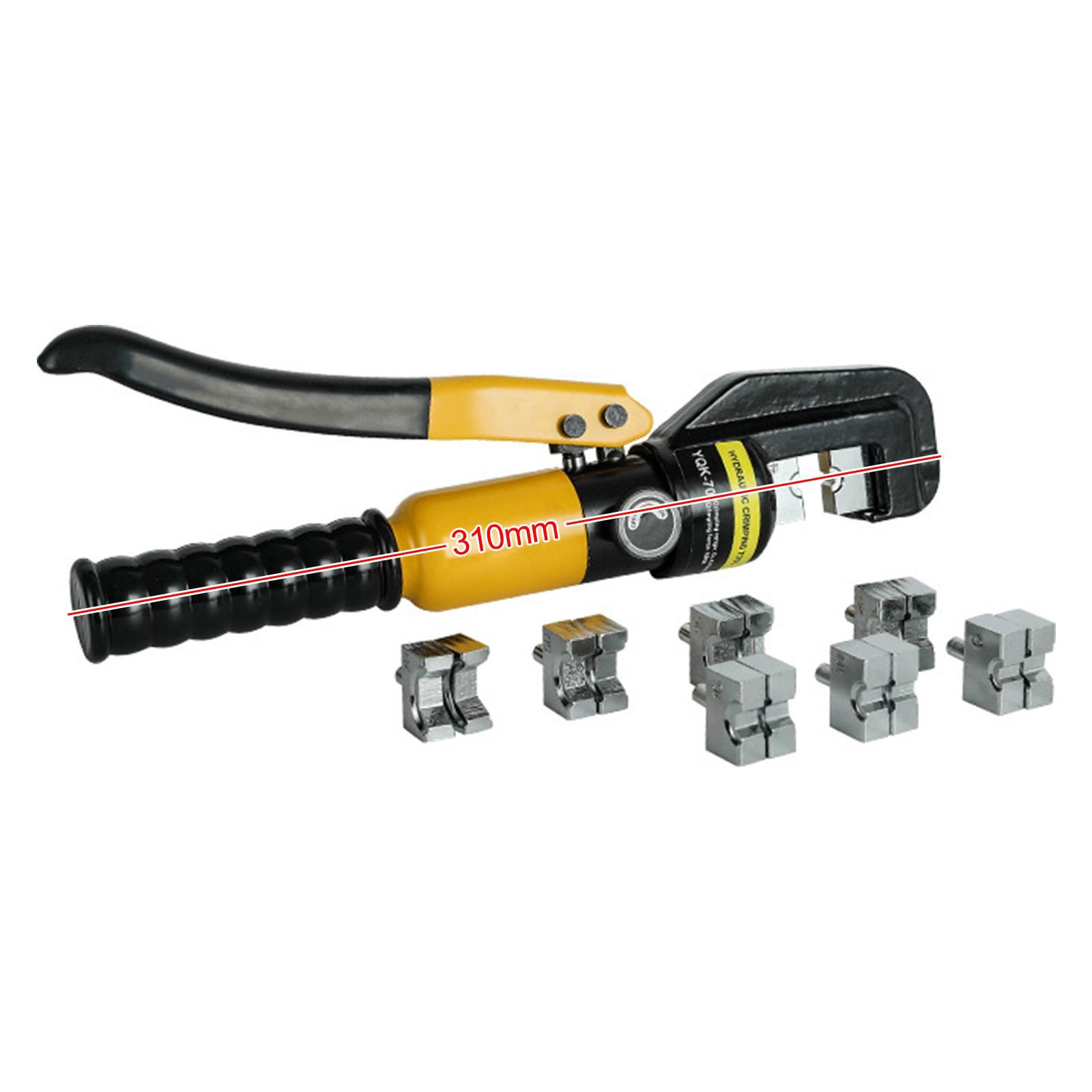 Hydraulic Electric Cable Tool Kit Wire Terminal Crimping Set for Butt Connectors
