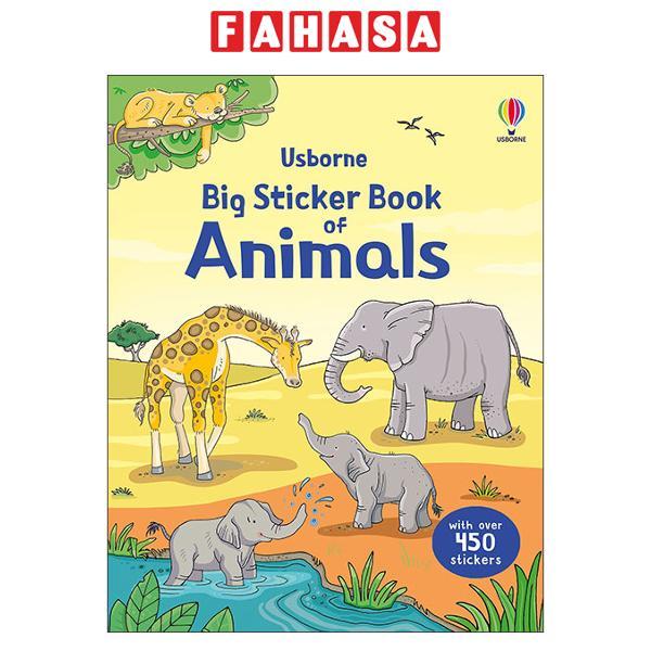 Sách ngoại văn: Big Sticker Book Of Animals