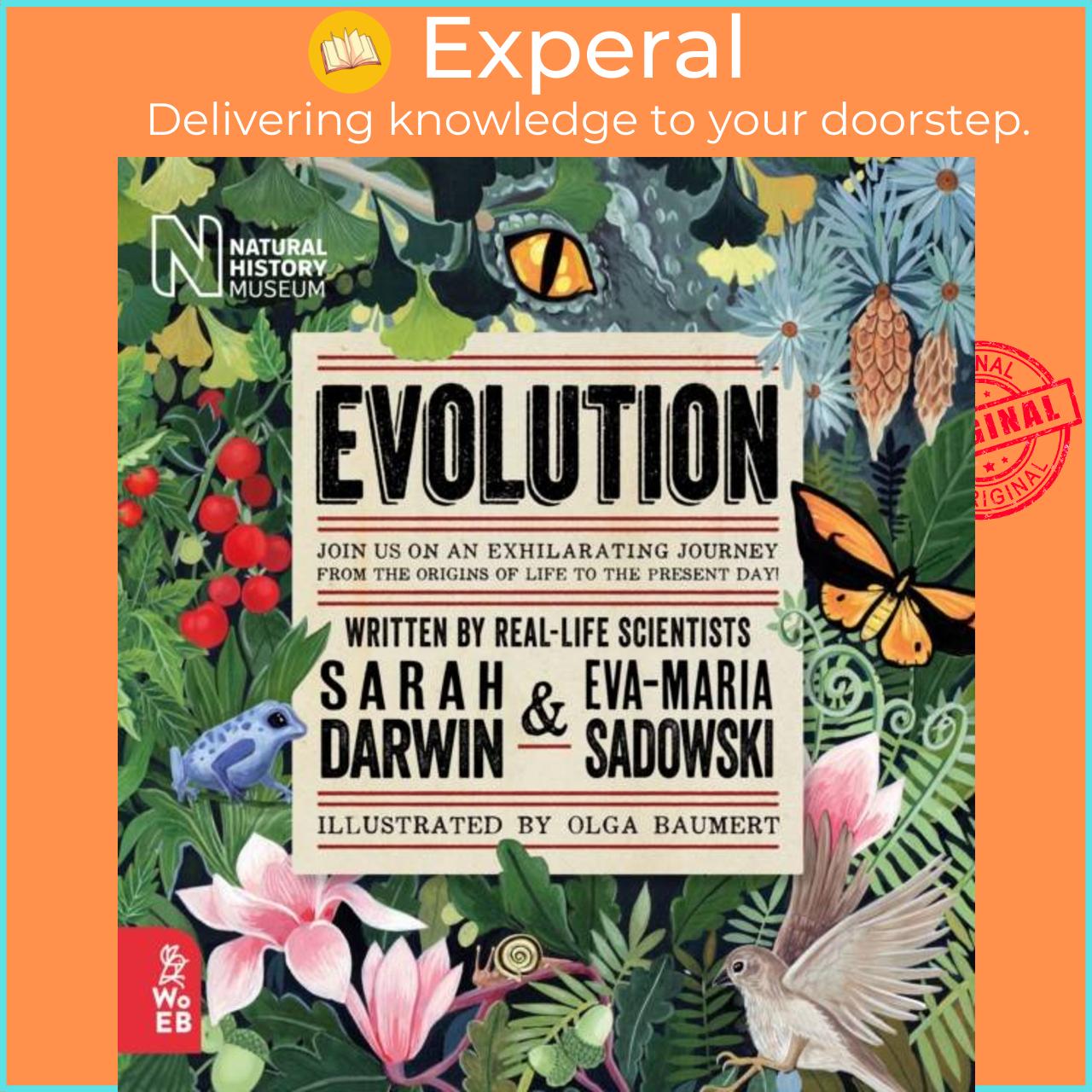 Sách - Evolution by Sarah Darwin (UK edition, hardcover)