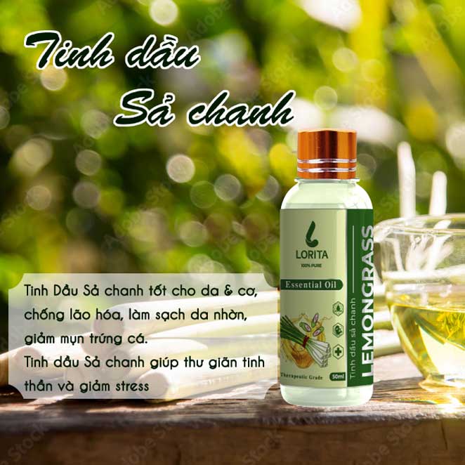 Tinh dầu thiên nhiên LORITA - Tinh dầu Việt Nam nguyên chất 100% nhiều mùi hương, dung tích - Mùi thơm tự nhiên dễ chịu, giúp tỉnh táo, thoải mái, giảm đau nhức