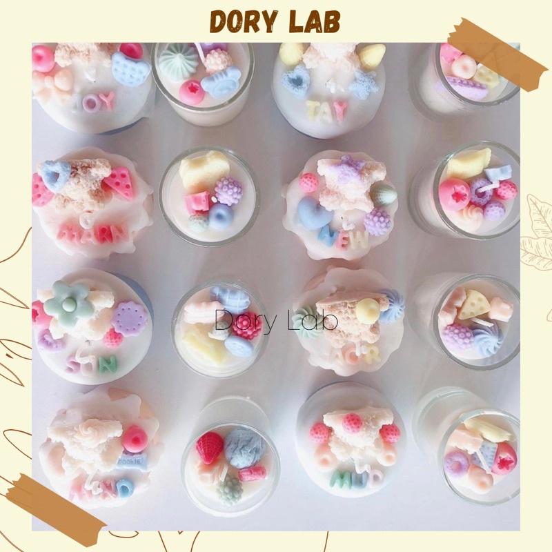 Nến Thơm Ly Mix Topping Theo Yêu Cầu Handmade, Quà Tặng Độc Đáo - Dory Lab