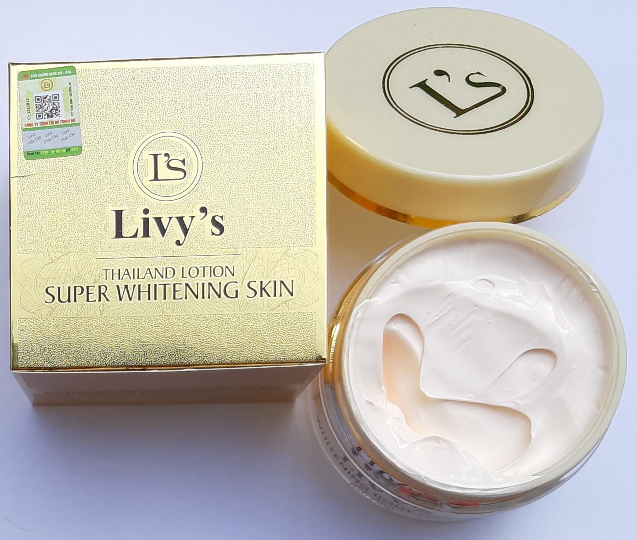 KEM BODY DƯỠNG TRẮNG DA TOÀN THÂN LIVY  SPF 45+