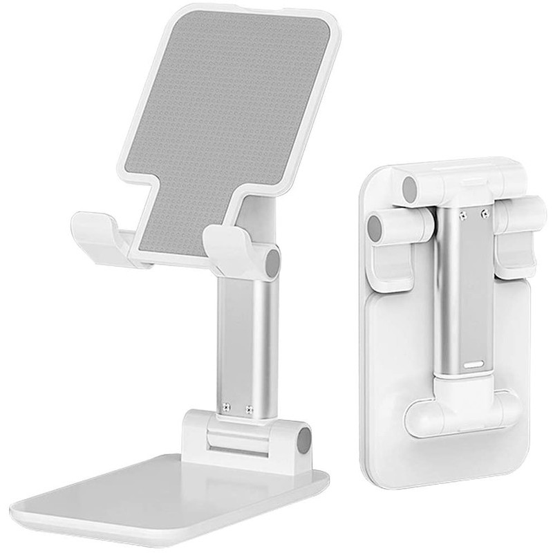 Adjustable Phone Holder Foldable Tablet Stand Mobile Phone Mount Compatible with All Smartphones