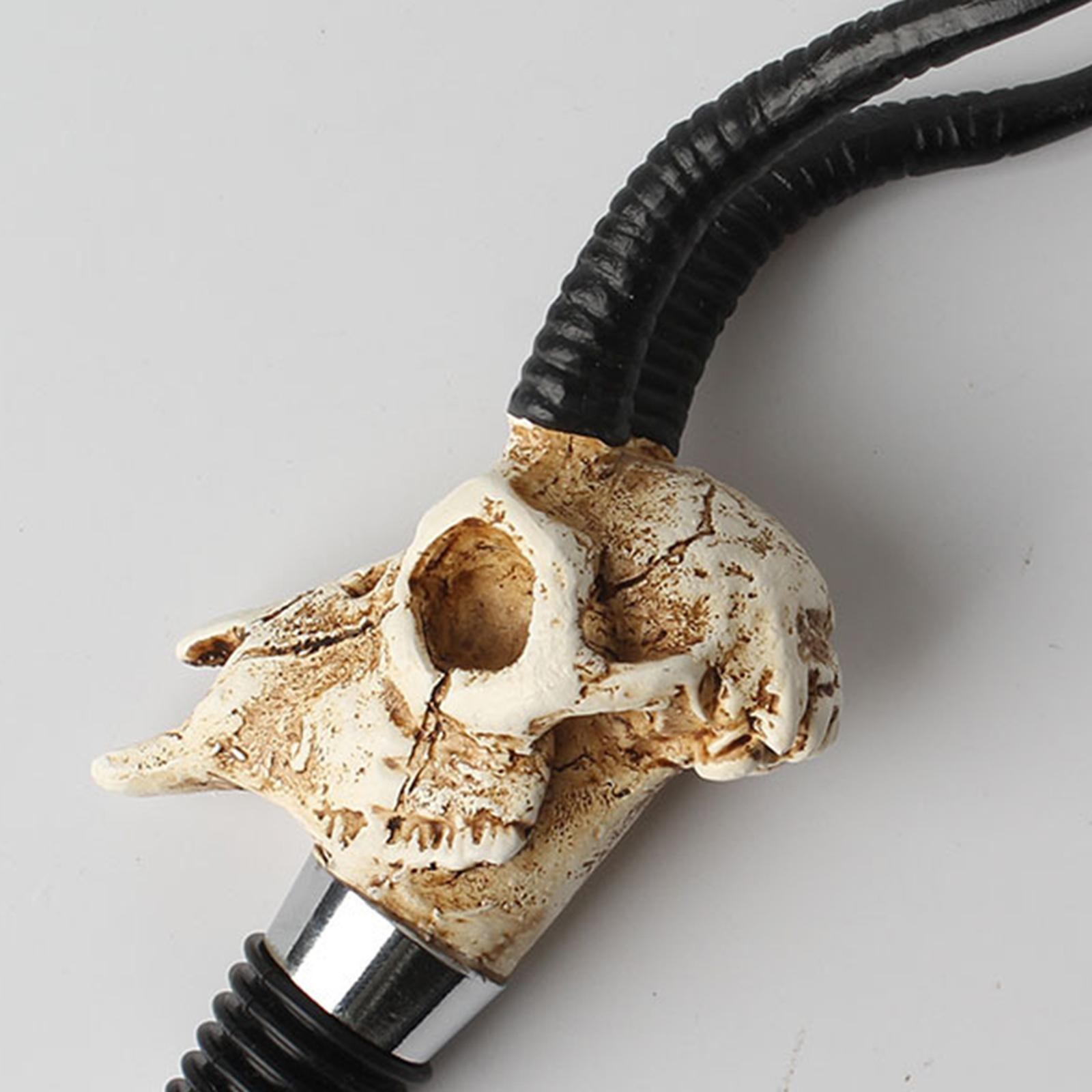 Animal Skull Red Wine Bottle Stopper Wine Bottle Corks for Wedding Leakproof