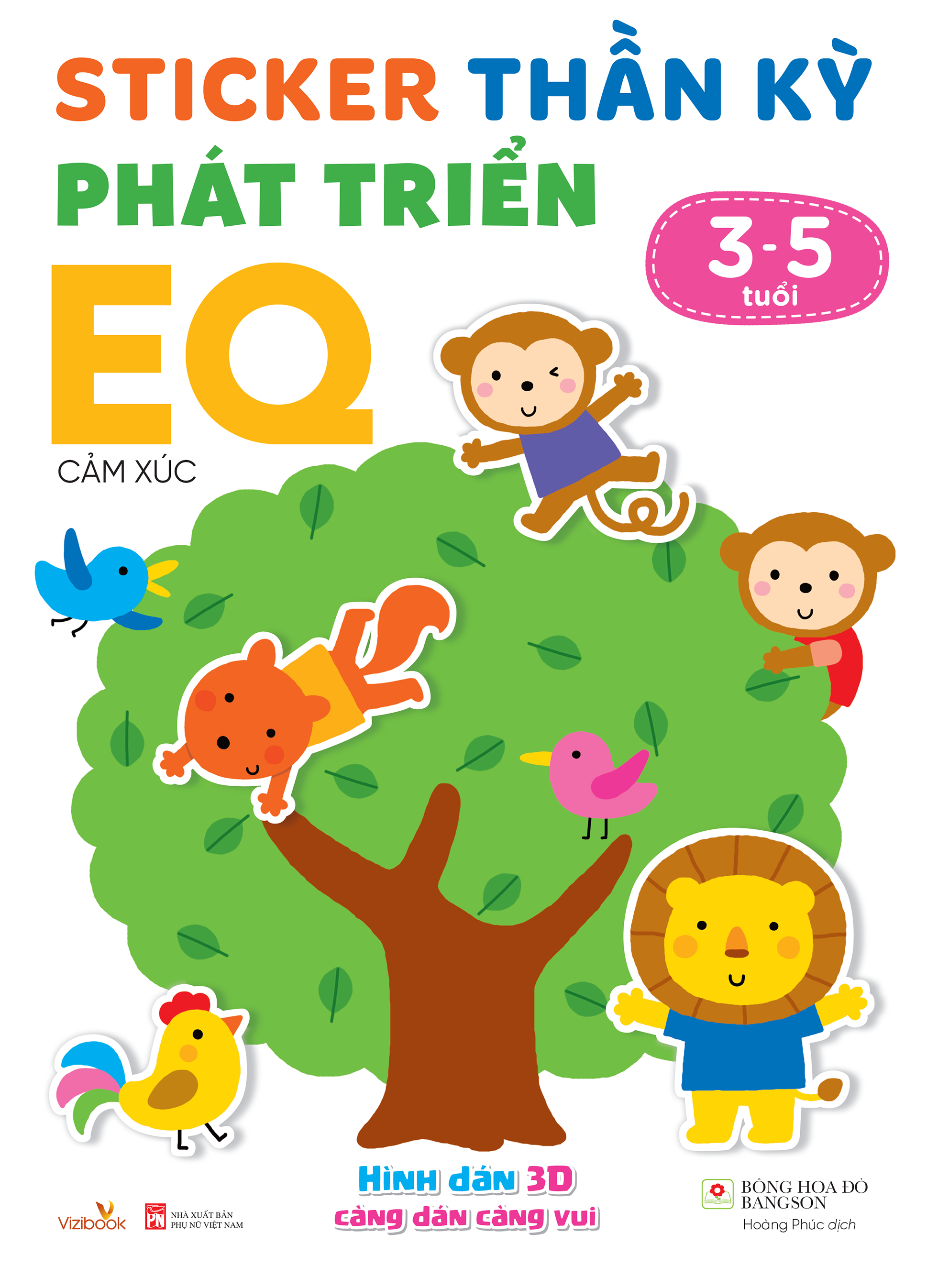 STICKER THẦN KỲ PHÁT TRIỂN (3-5 TUỔI) - COMBO 3 CUỐN