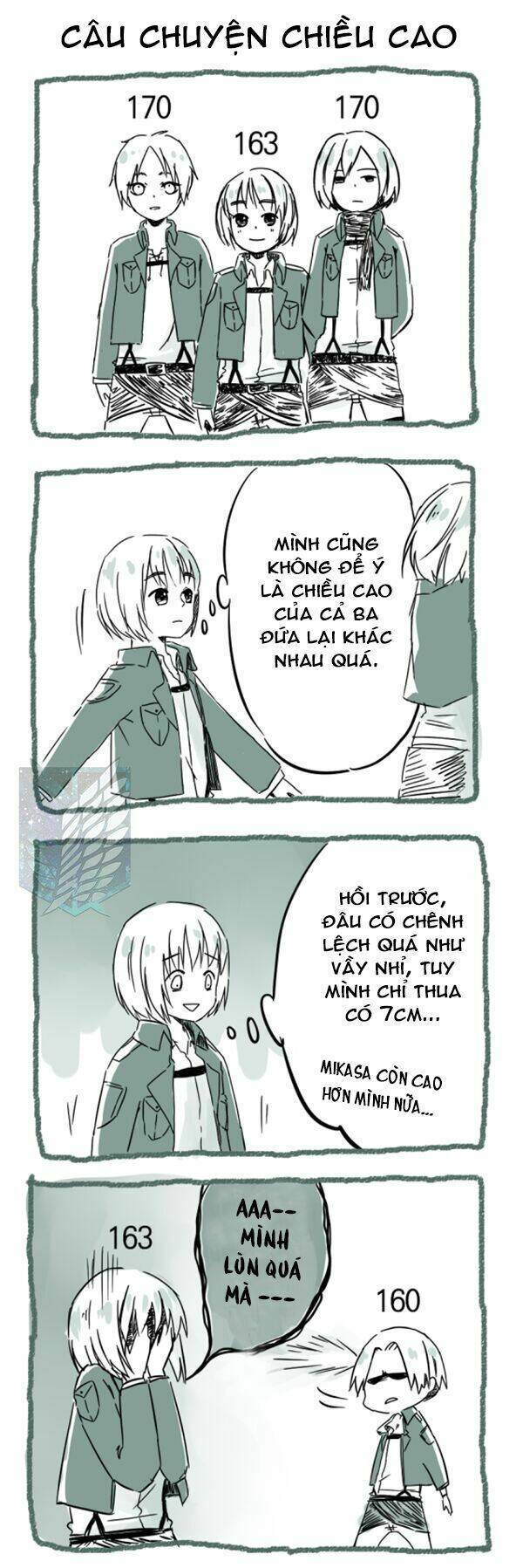 đại chiến titan - những sưu tầm về doujinshi chapter 14 5