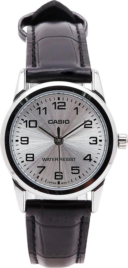 Đồng Hồ Nữ Dây Da Casio LTP-V001L-7BUDF (31mm) - Đen