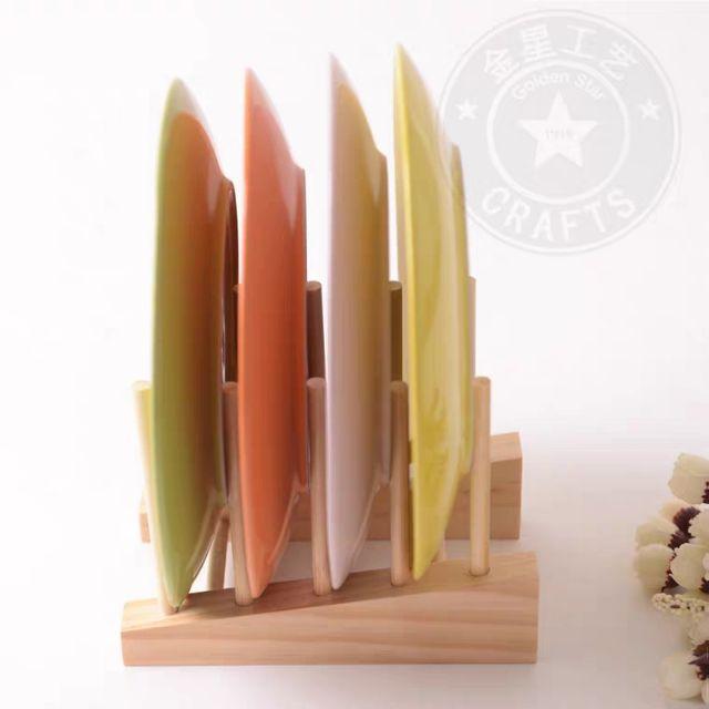 Giá cài đĩa,sách trang trí bằng gỗ phong cách hiện đại