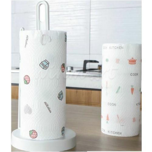 Giấy Lau Đa Năng - Khăn Lau Bếp, Lau Tay 220 Tờ 1 Cuộn Có Thể Giặt Được