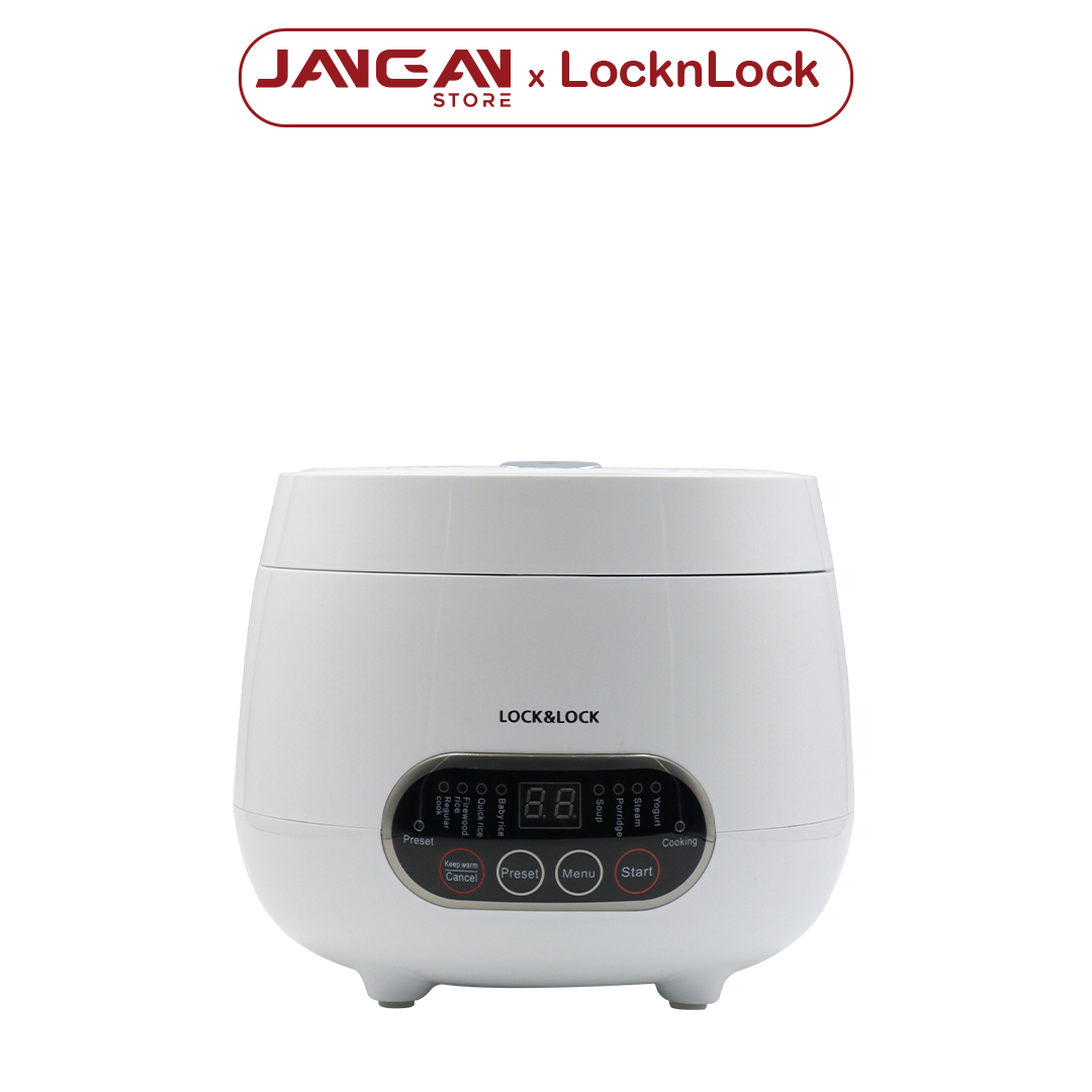 Nồi Cơm Điện Mini đa năng 0.8 lít Lock&Lock EJR326 - Hàng chính hãng