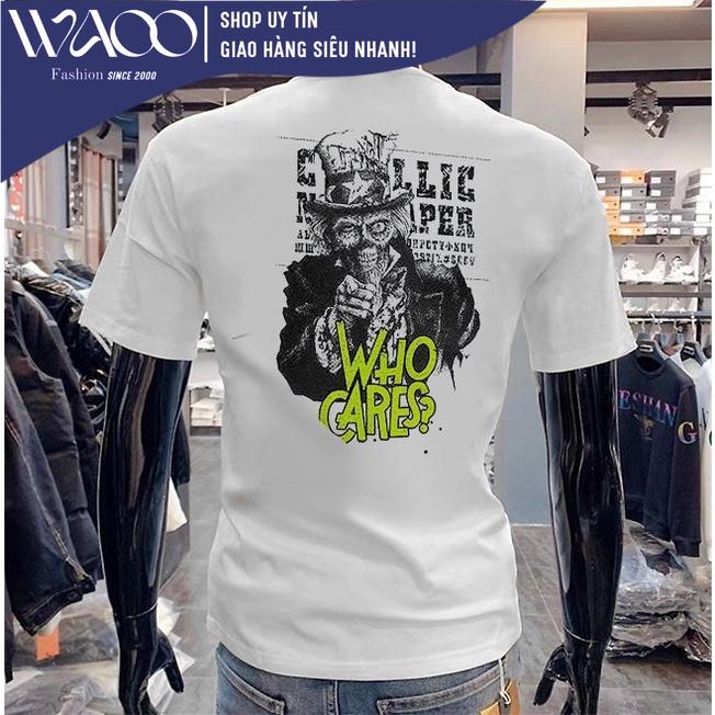 Áo Thun Nam, Có Bigsize Từ S Đến 8XL, Vải Cotton Cao Cấp, Mặc Mịn Thoáng Mát - Thời Trang Waoo, Mẫu ATNN248