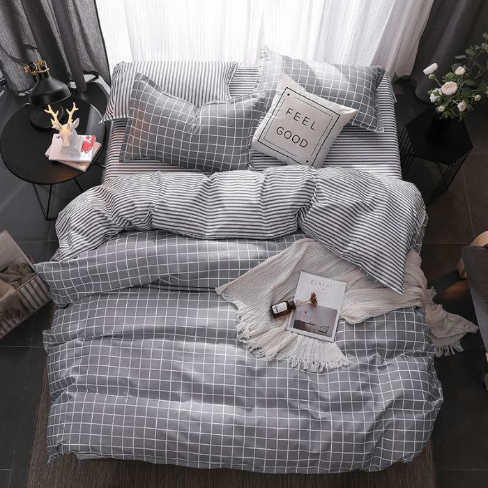 Bộ chăn ga gối Cotton cao cấp 1m6x2m MNT201