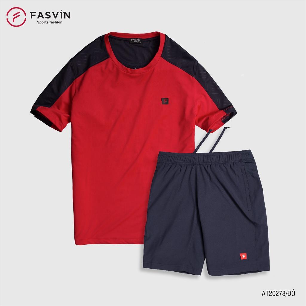 Bộ Quần ÁoThể Thao Nam FASVIN AT20278.HN Hàng Nhà Máy Chất Liệu tốt Phom Dáng Đẹp