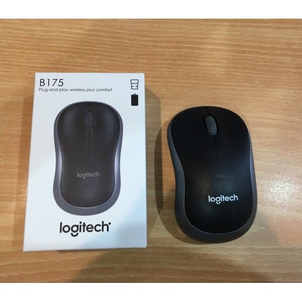 Chuột không dây Logitech B175 - Hàng chính hãng DGW phân phối