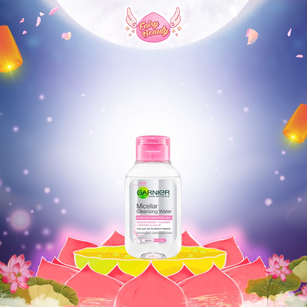 Nước Tẩy Trang Làm Sạch Sâu Và Dịu Nhẹ Dành Cho Da Nhạy Cảm Micellar Water For Sensitive Skin 400/125/50ml