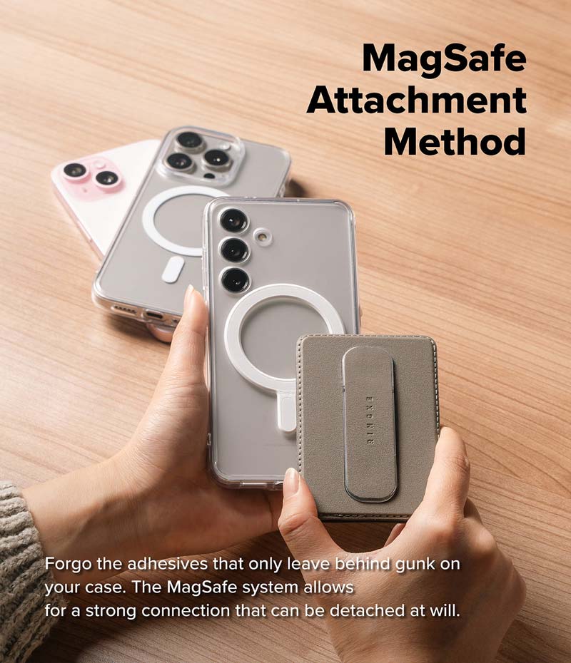 Ví kiêm giá đỡ RINGKE Slide Grip Wallet Magnetic - Hàng Chính Hãng