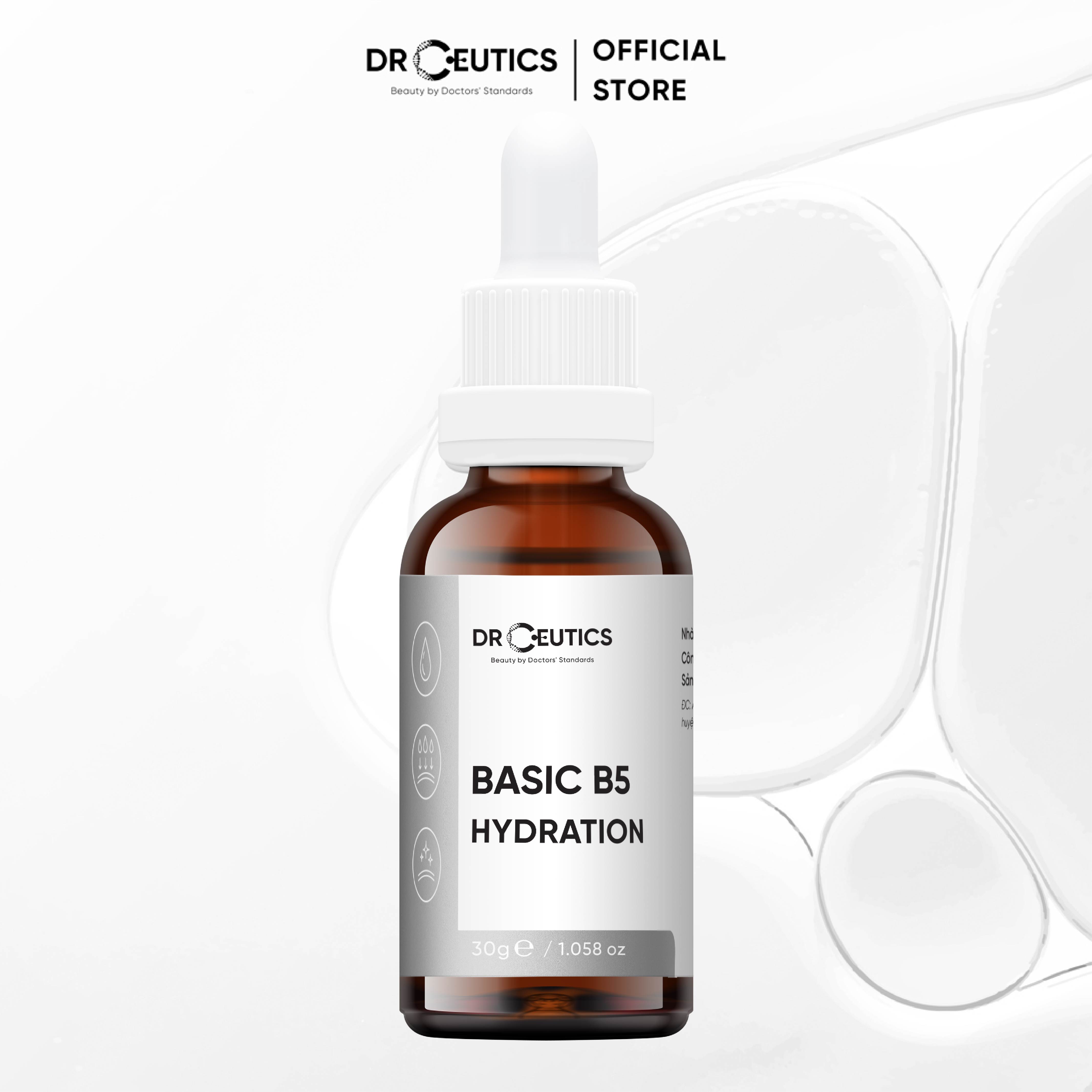 Serum B5 Basic Hydration DrCeutics Cho Da Dầu Mụn