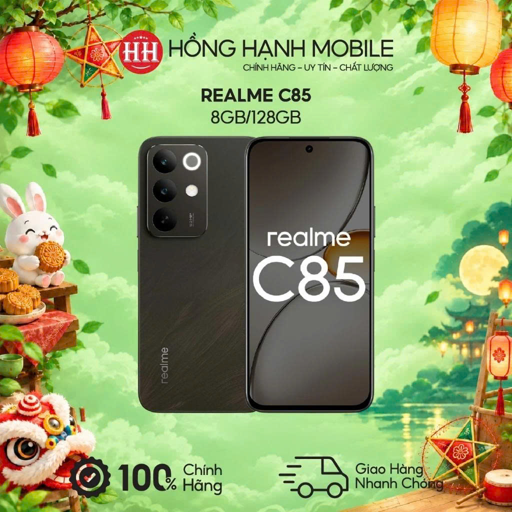 Điện Thoại Realme C85 8GB/128GB - Hàng Chính Hãng